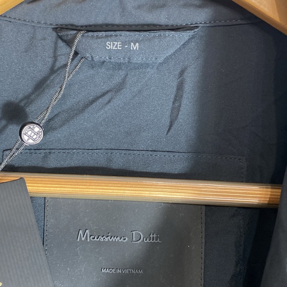 Massimo Dutti Womens  Jacket Coat Size M Zipper up NWT - Picture 5 of 13